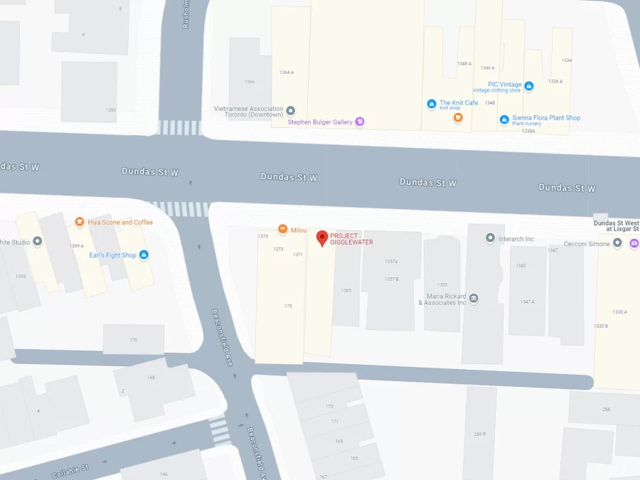 Project gigglewater map